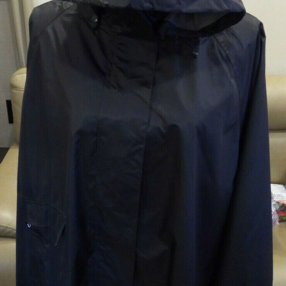 November Rain Poncho-Women's-Night Storm